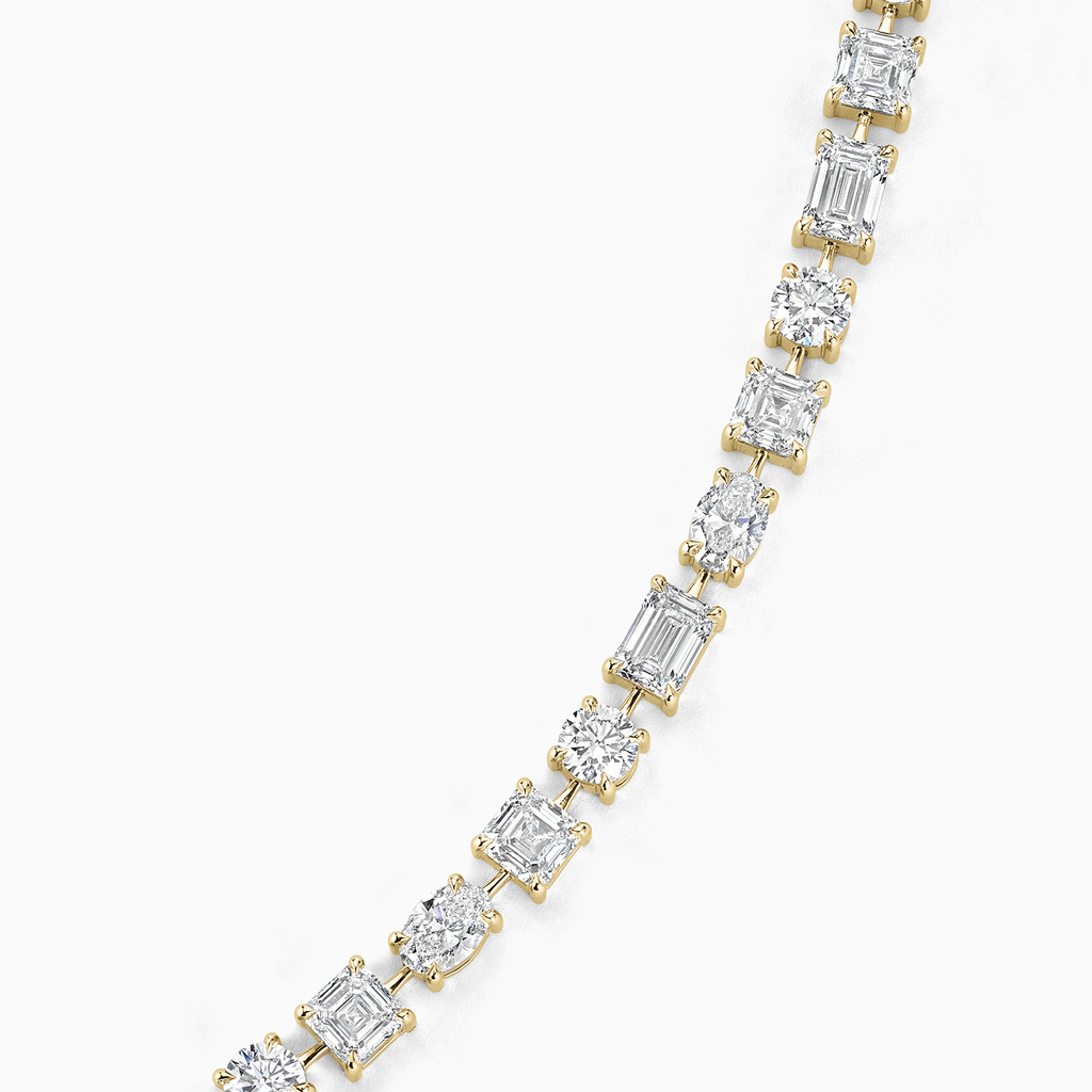 The Ecksand Multi-Shape Diamond Bracelet shown with  in 