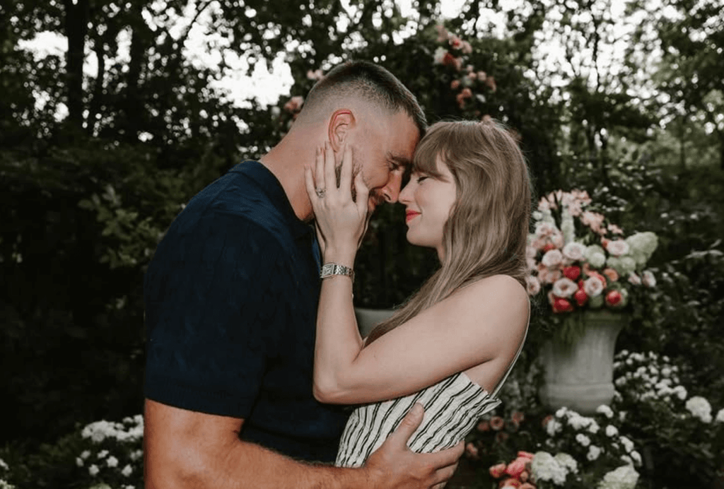 taylor swift and travis kelce getting engaged