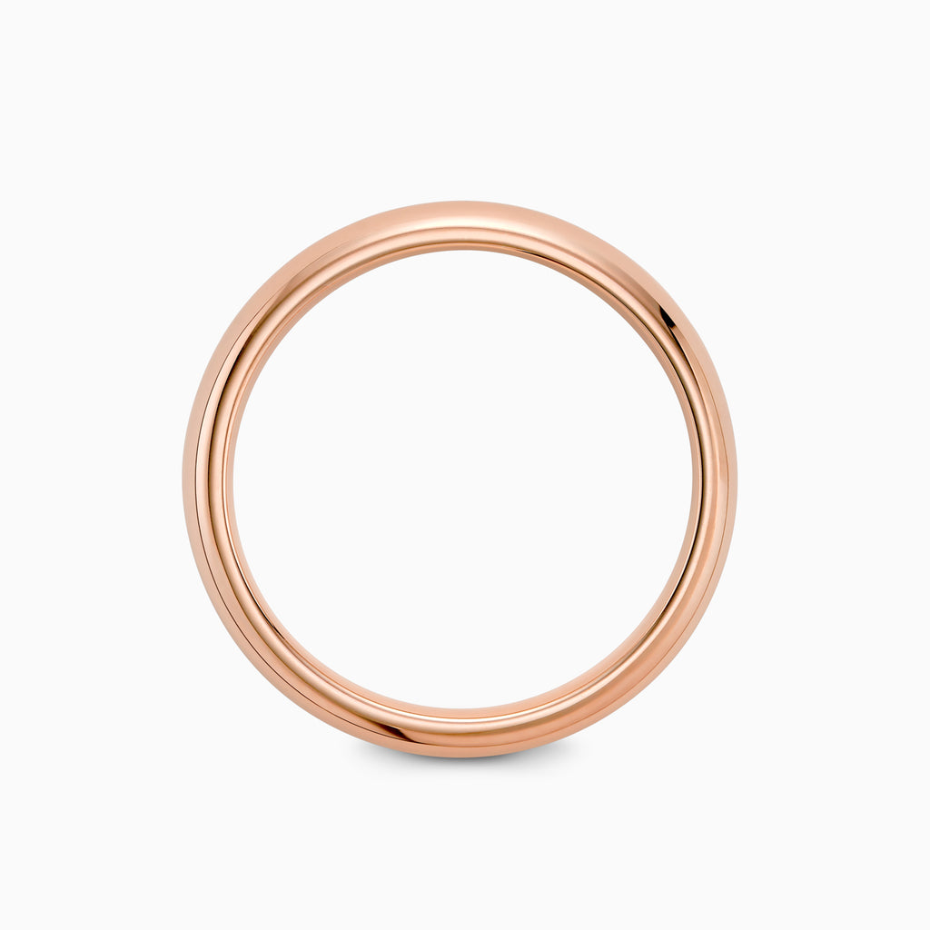 The Ecksand Rounded Wedding Ring shown with  in 