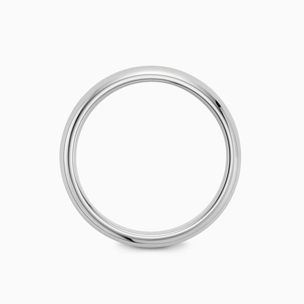 The Ecksand Rounded Wedding Ring shown with  in 