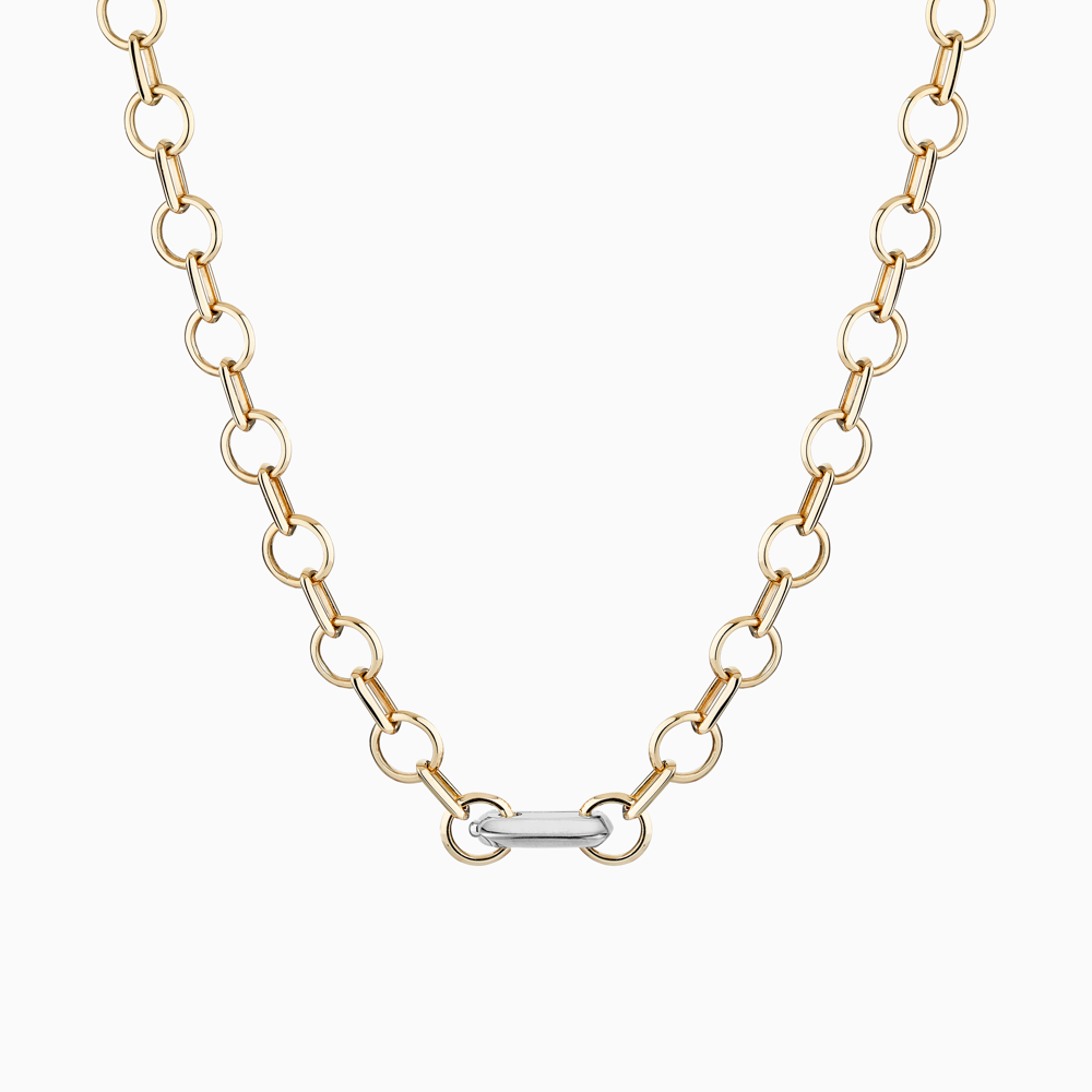 Oversized Gold Chain Necklace – Ecksand