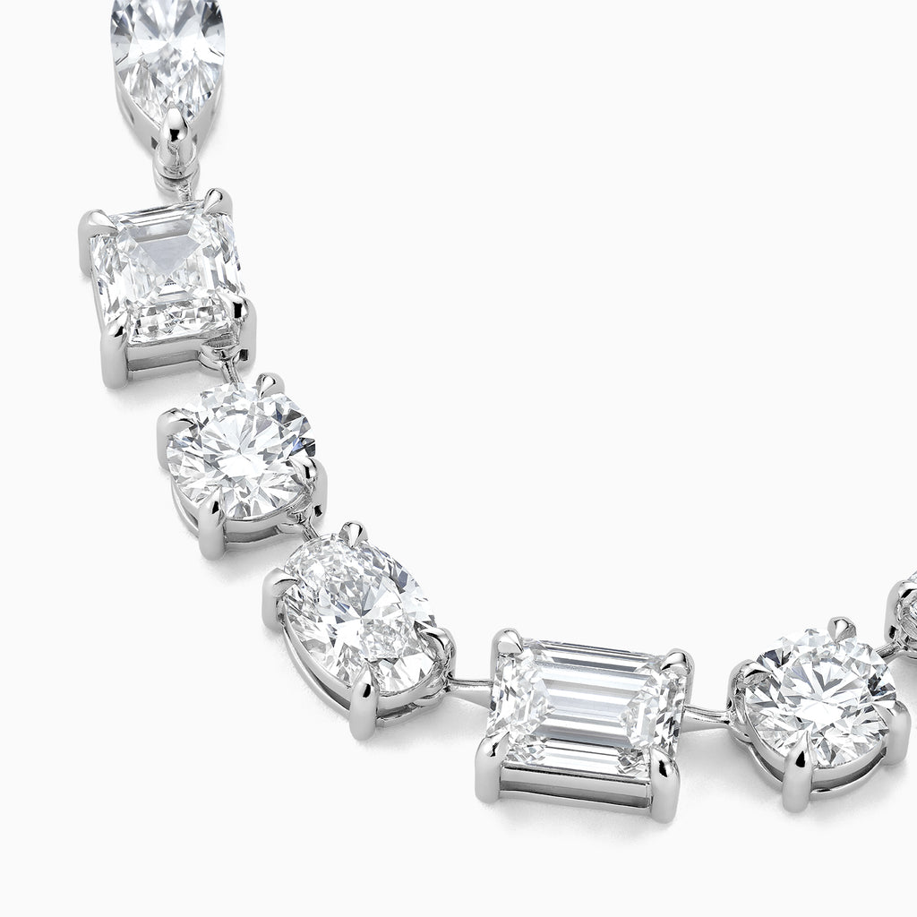 The Ecksand Multi-Shape Diamond Necklace shown with  in 