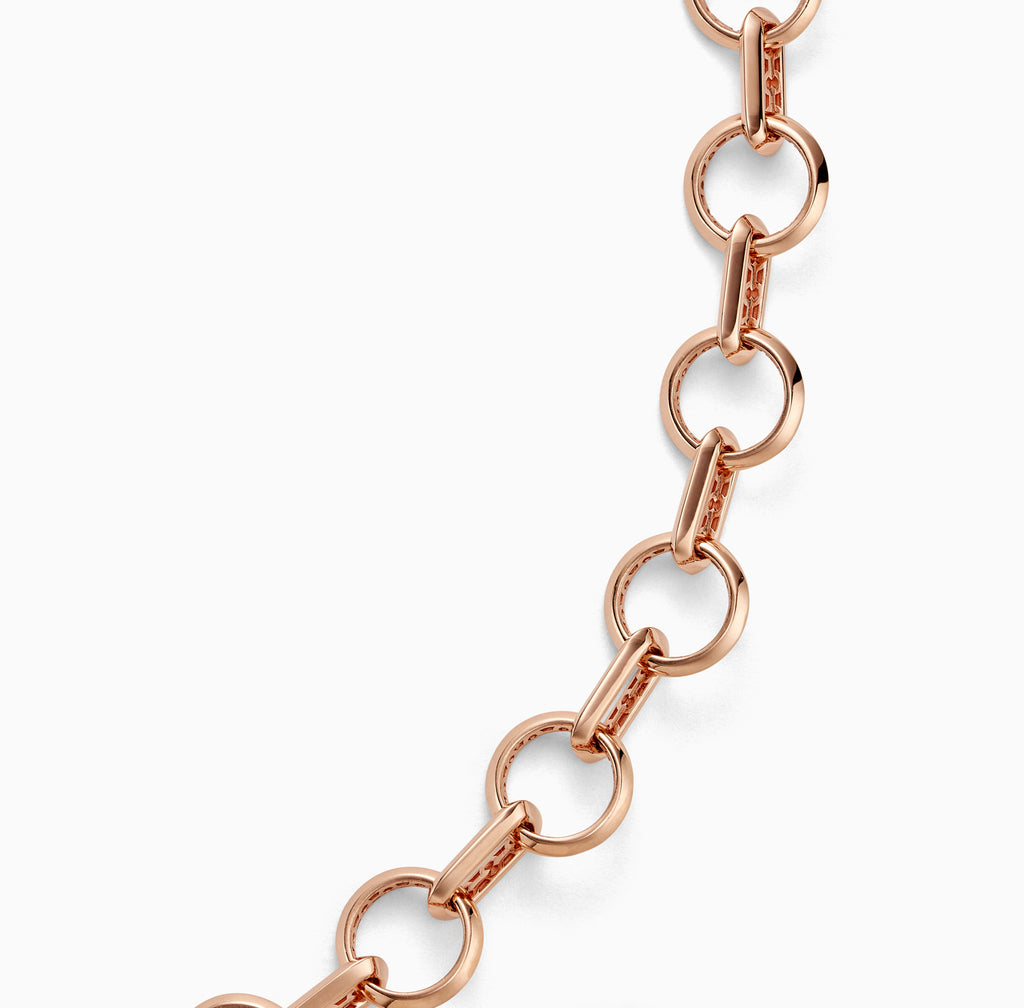 The Ecksand Thick Diamond Chain Bracelet shown with  in 