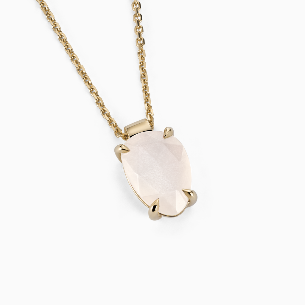The Ecksand Moonstone Pendant Necklace shown with  in 