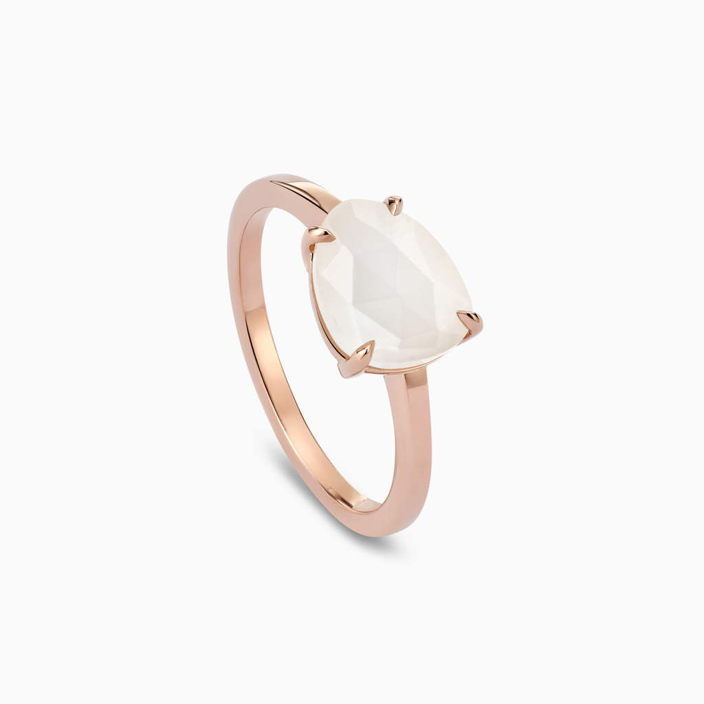 The Ecksand Moonstone East-West Cocktail Ring shown with  in 