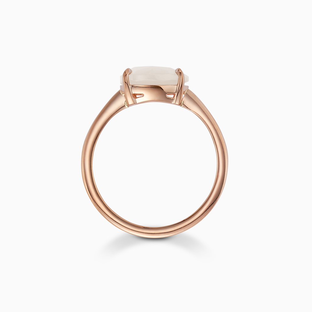 The Ecksand Moonstone East-West Cocktail Ring shown with  in 