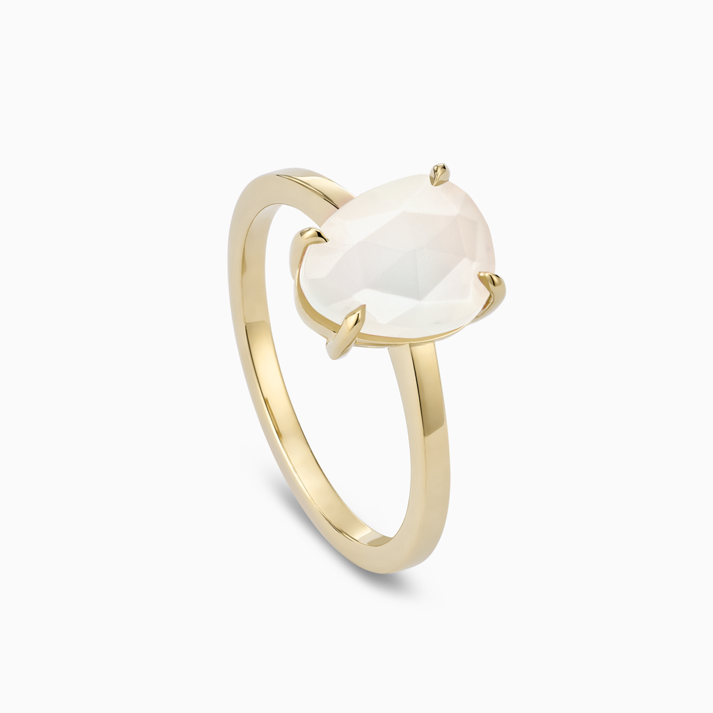 The Ecksand Moonstone Cocktail Ring shown with  in 