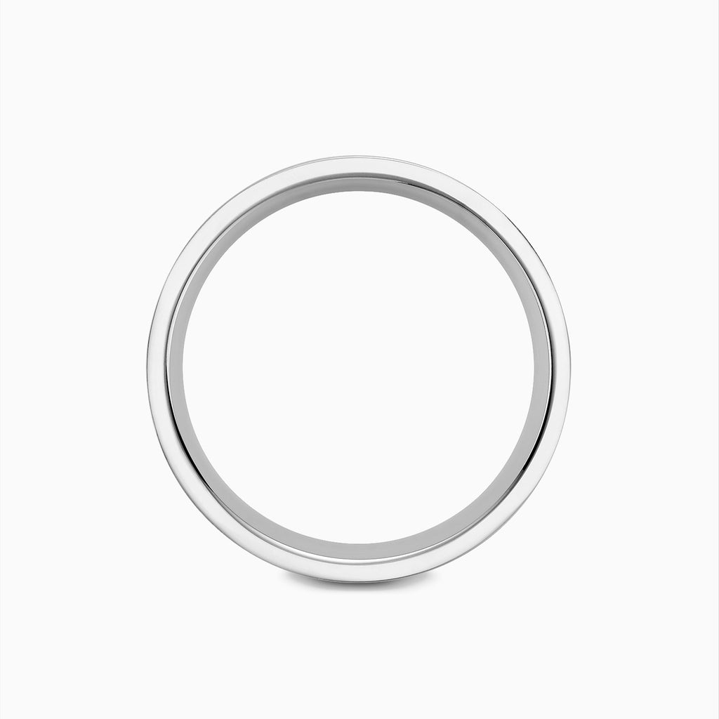 The Ecksand Three Line Brushed Wedding Band shown with  in 