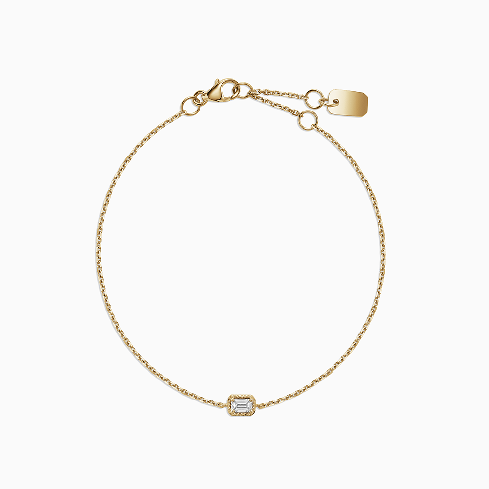 Bracelet Tennis Or Blanc 18 Carats - Rubis Et Diamants Naturels - Longueur 18.5 Cm