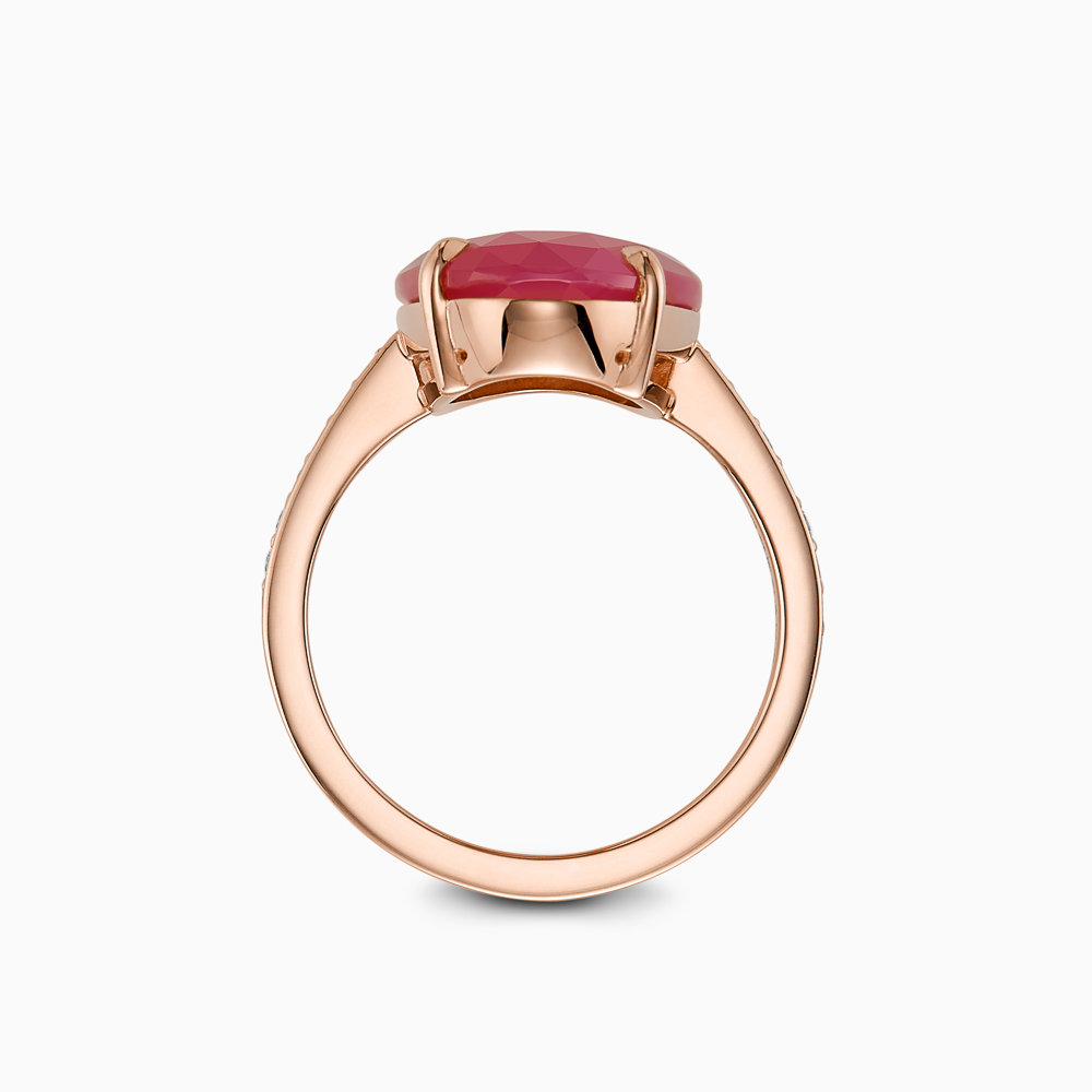 Pink sapphire 2025 cocktail ring