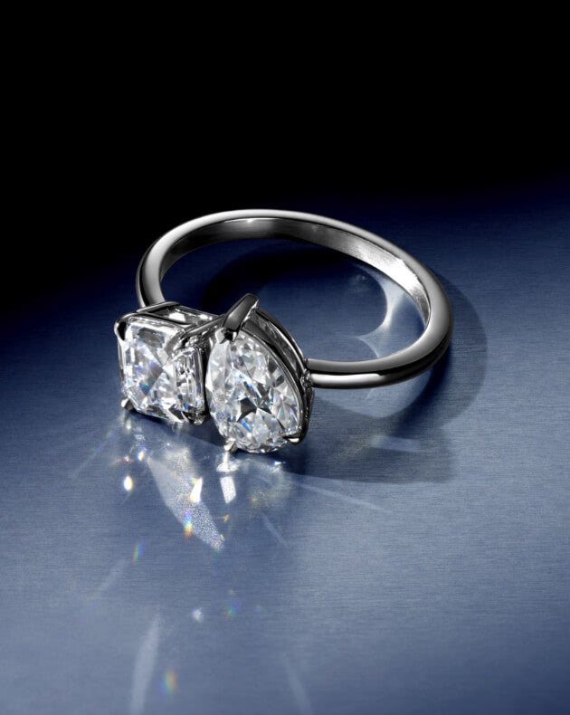 Ecksand Solitaire Diamond Engagement Rings