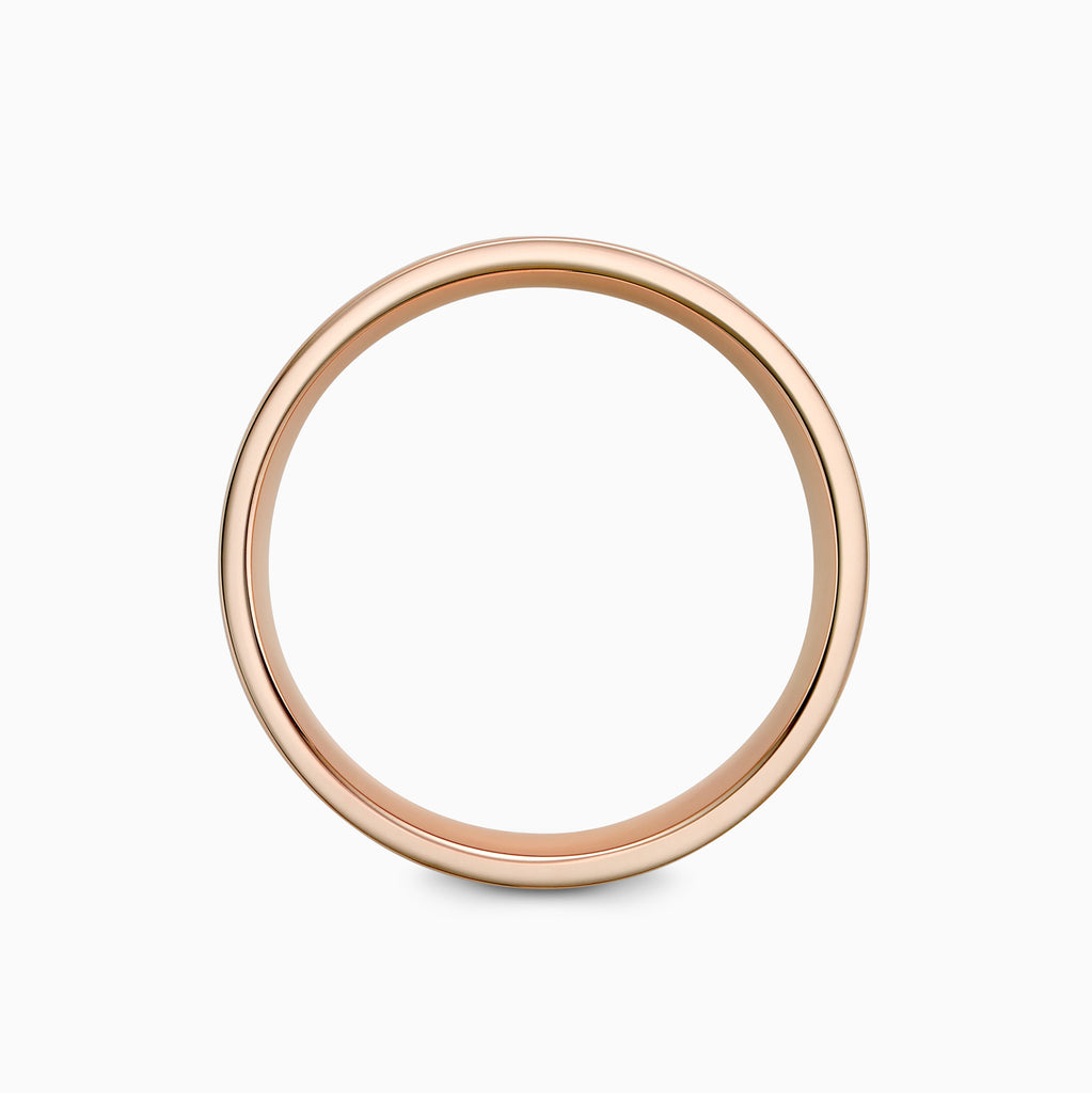 The Ecksand Hammered Wedding Ring shown with  in 