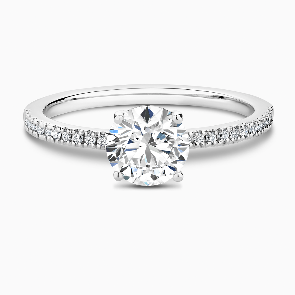 The Ecksand Diamond Eternity Engagement Ring shown with  in Default Title