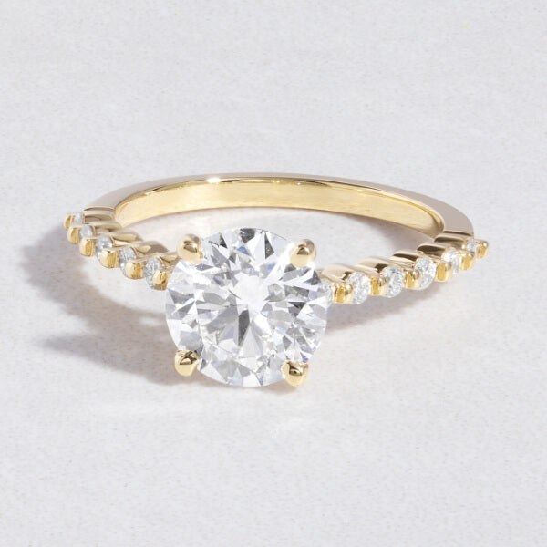 Ecksand Diamond Pavé Custom Engagement Ring