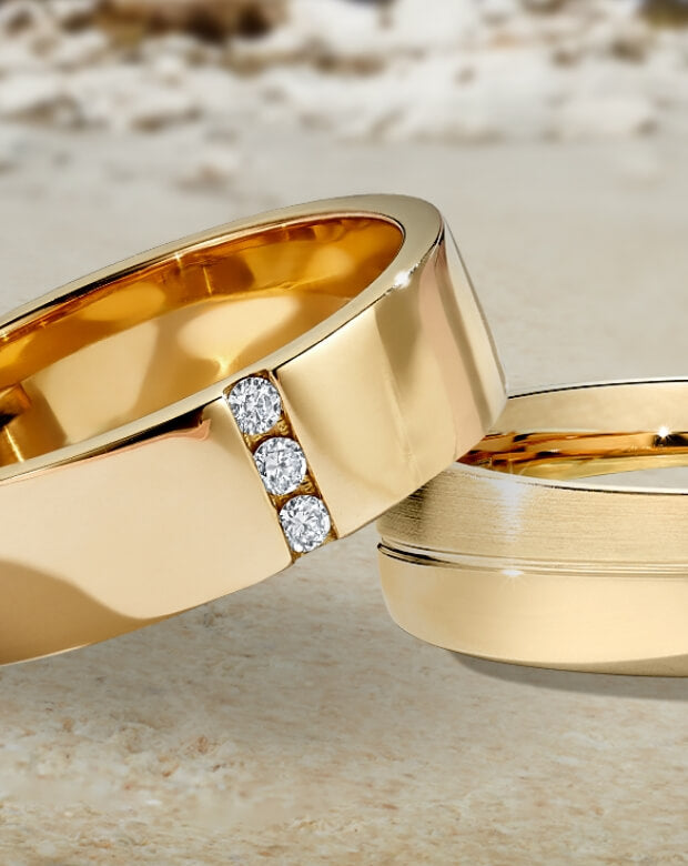 mens wedding rings band engagement diamond pave