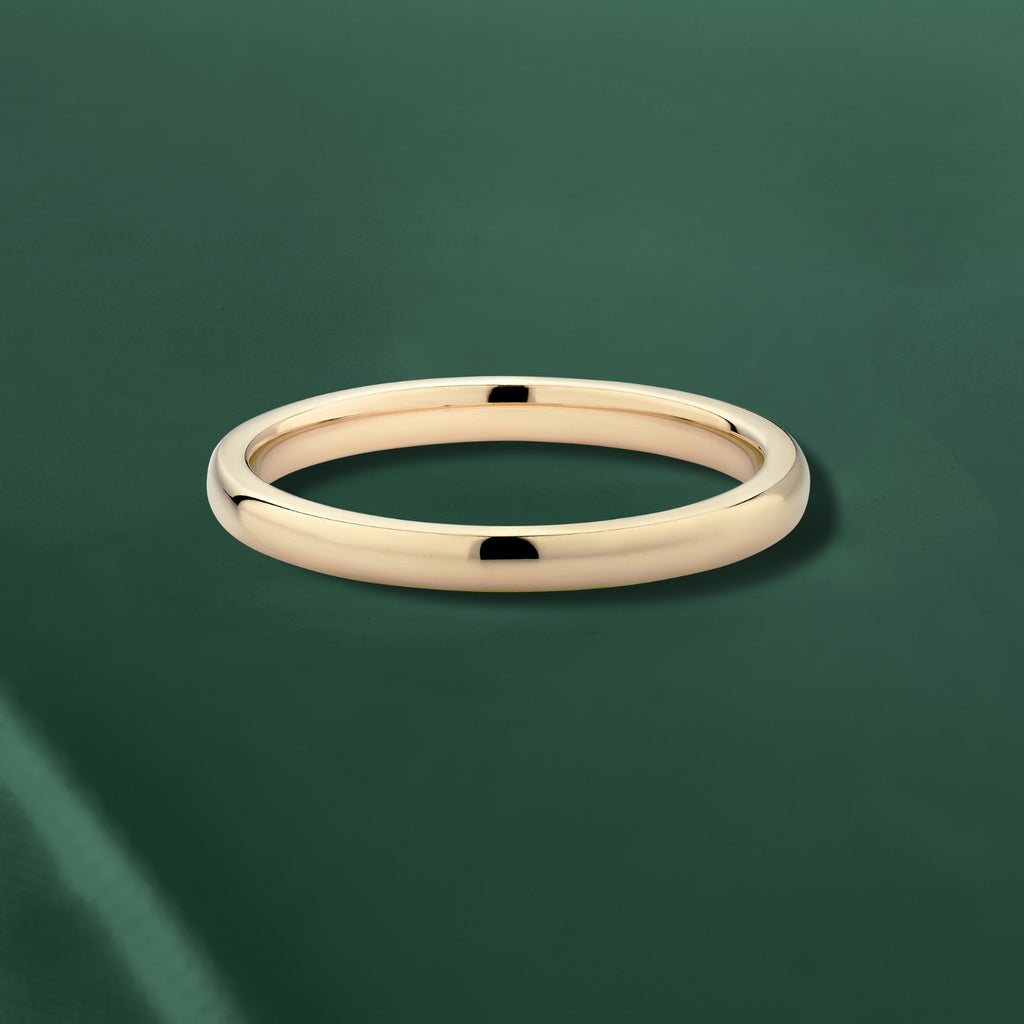 ecksand simple wedding rings