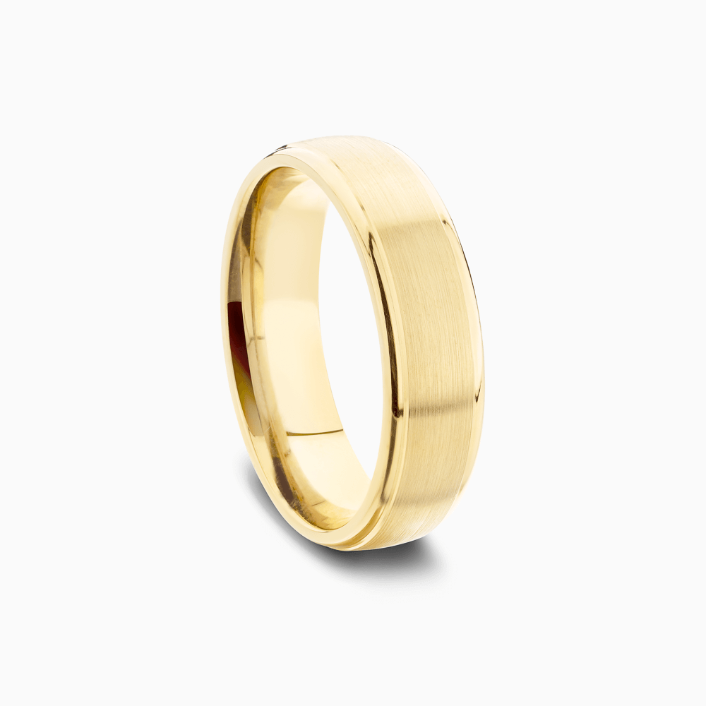 The Ecksand Thick Round-Edged Wedding Ring shown with  in 