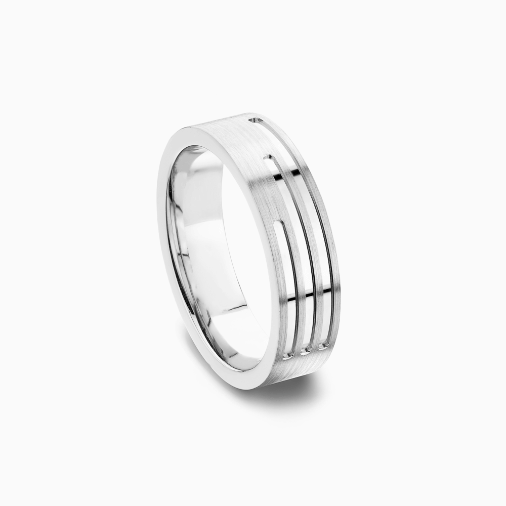 Past Present Future Wedding Ring | Shop Men's Wedding Bands | Ecksand