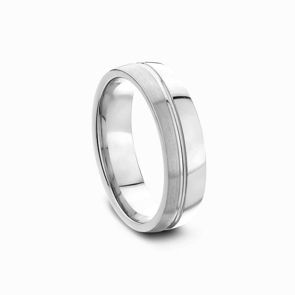 Plain 2025 platinum band
