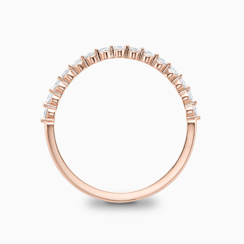 The Ecksand Shared-Prongs Diamond Pavé Ring shown with  in 
