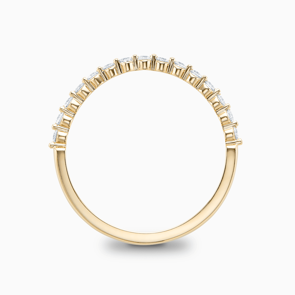 The Ecksand Shared-Prongs Diamond Pavé Ring shown with  in 