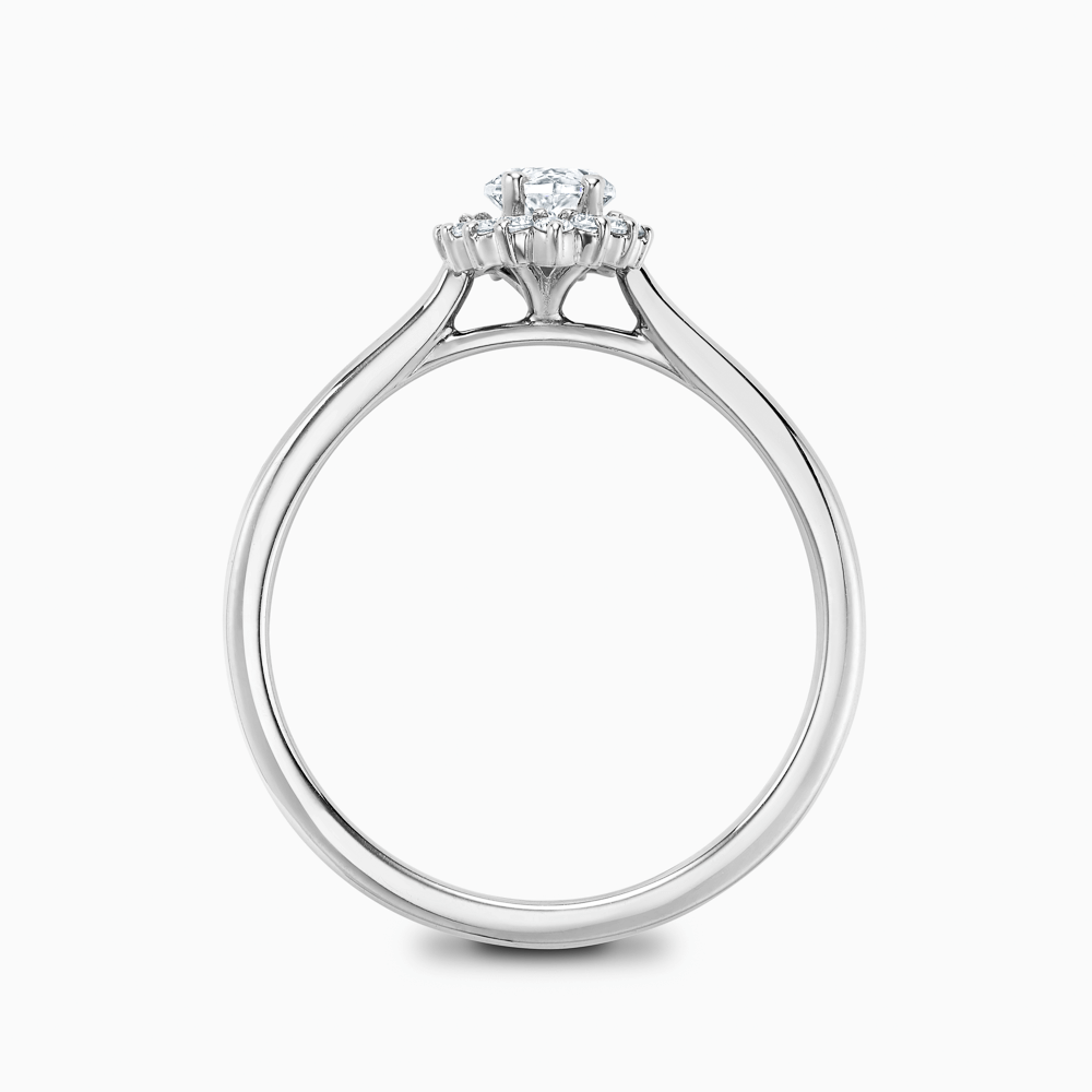 The Ecksand Blooming Diamond Halo Engagement Ring shown with  in 