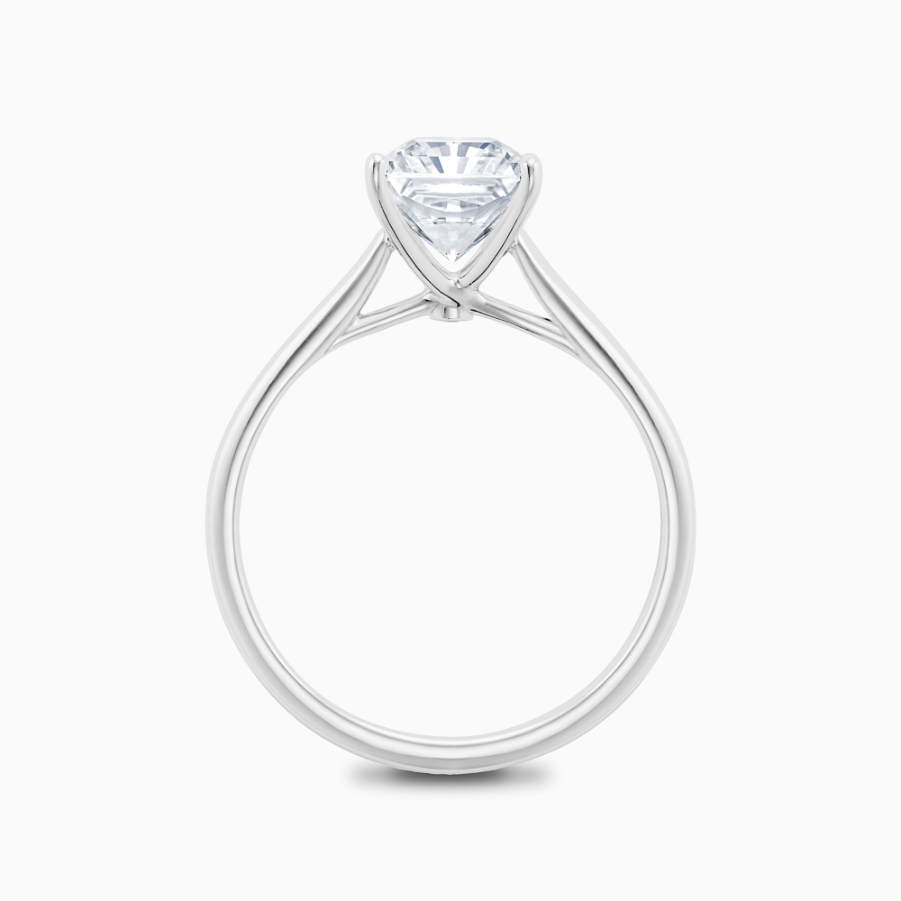 The Ecksand Solitaire Diamond Engagement Ring with Hidden Diamond shown with  in 