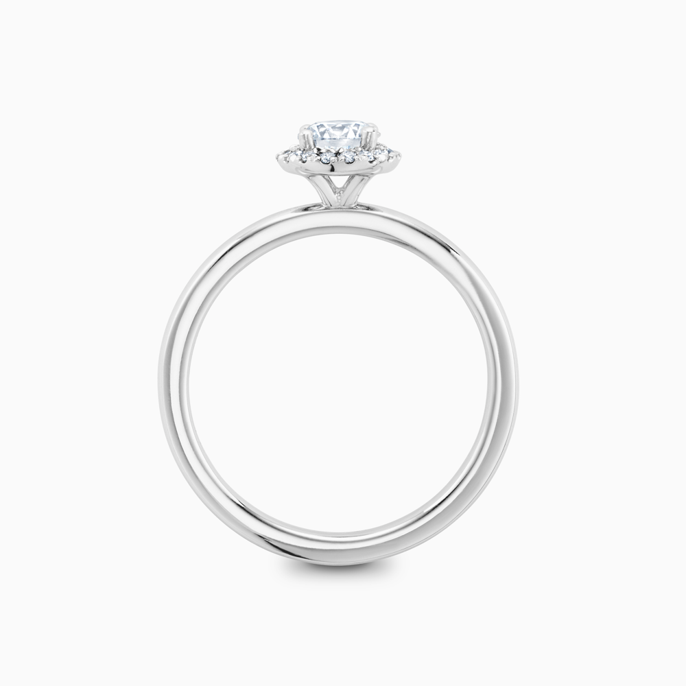Plain band diamond ring online