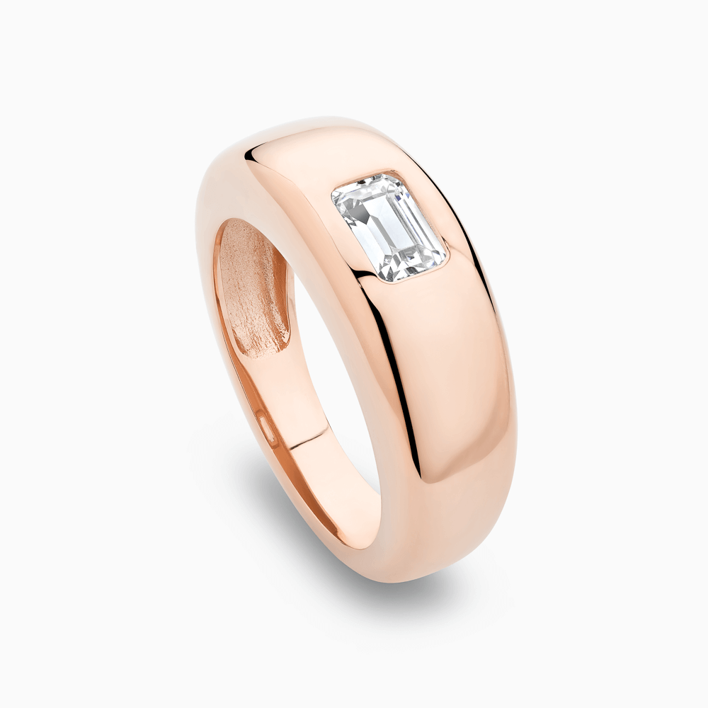 Flush mount 2025 engagement rings