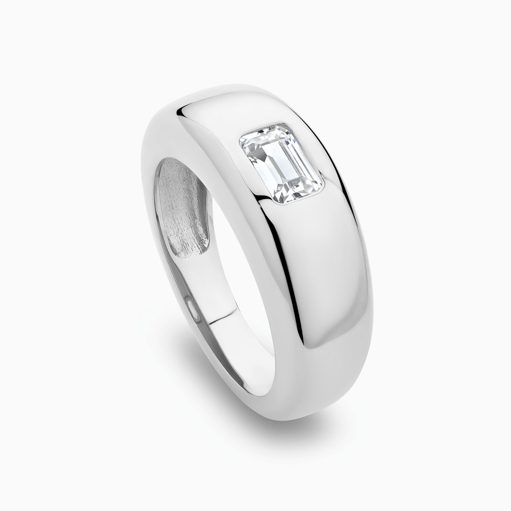 Flush set diamond on sale
