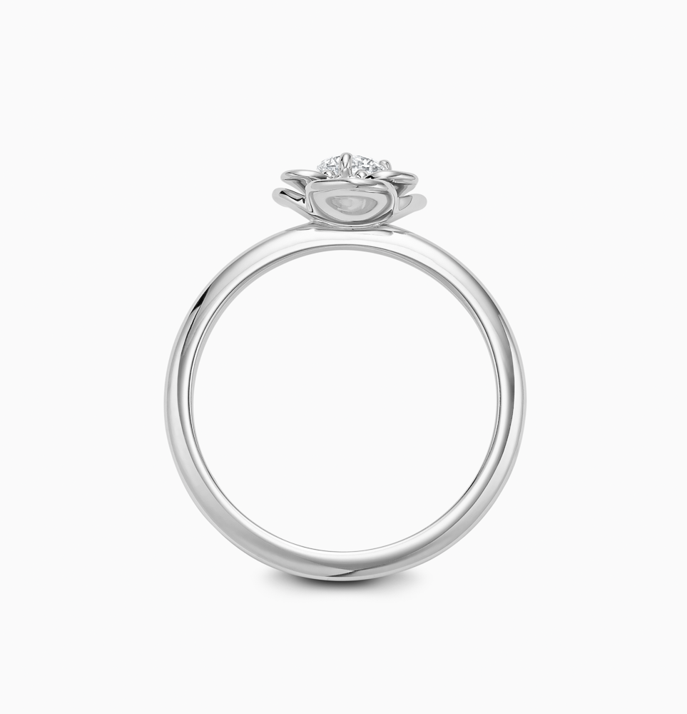The Ecksand Flower Diamond Engagement Ring shown with  in 