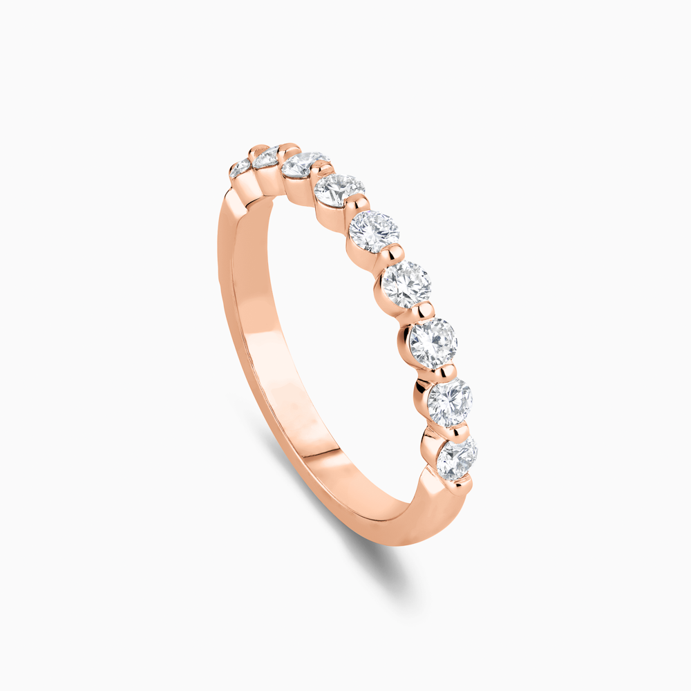 The Ecksand Thick Shared-Prongs Diamond Pavé Ring shown with  in 