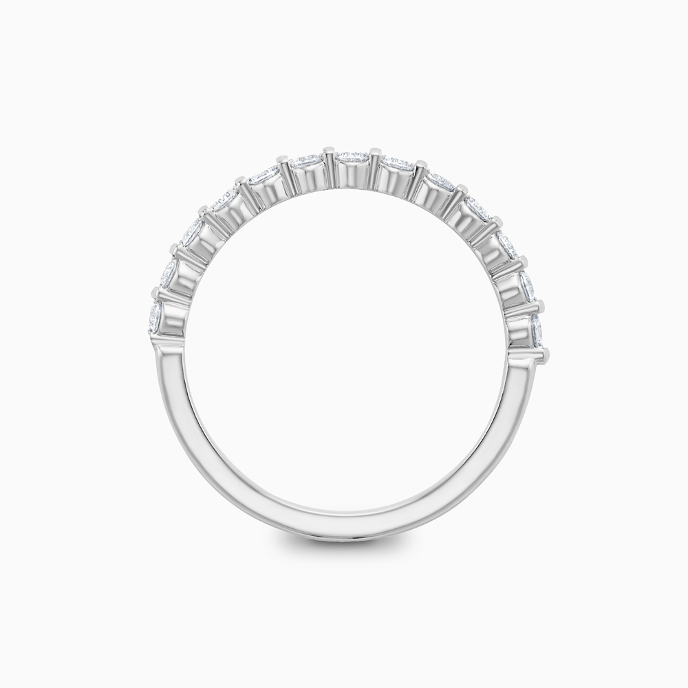 The Ecksand Shared-Prongs Diamond Pavé Ring shown with  in 