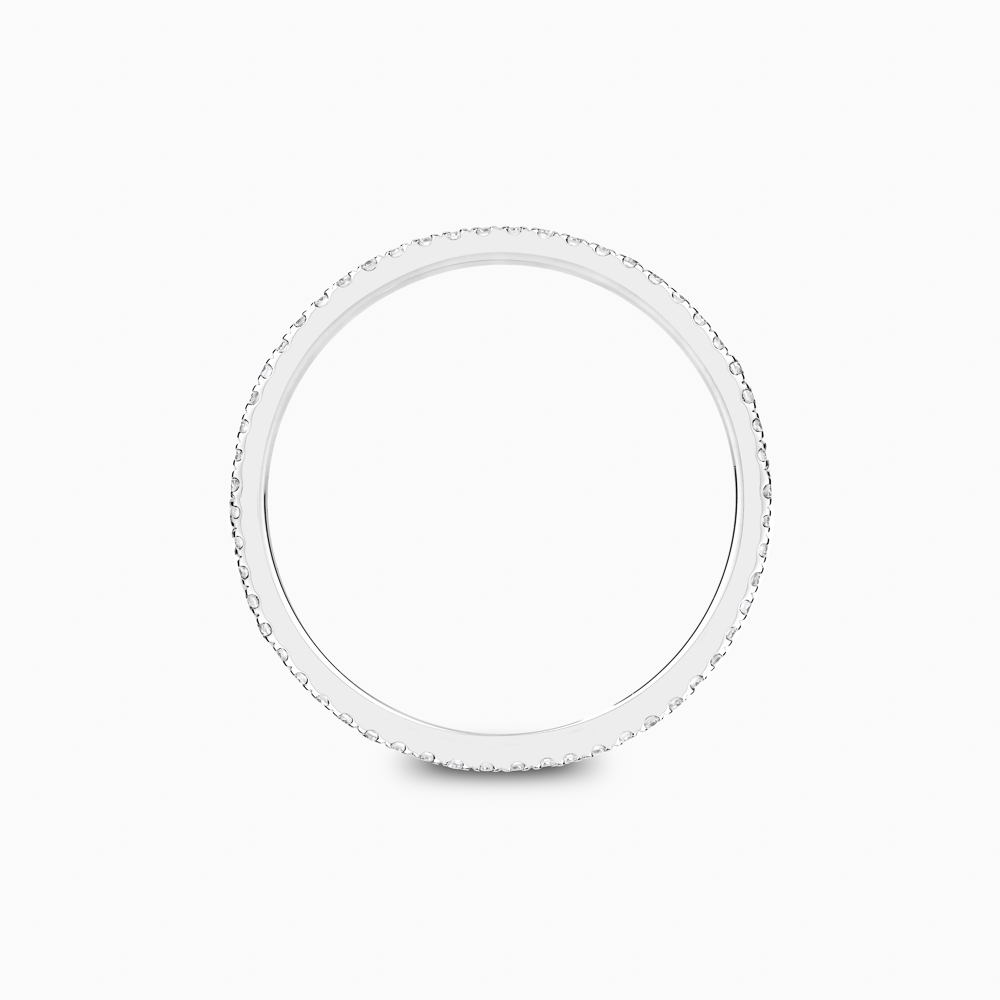 The Ecksand Timeless Diamond Pavé Eternity Ring shown with  in 