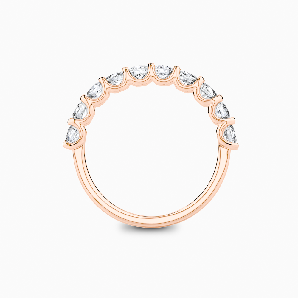 The Ecksand Thick Iconic Diamond Semi-Eternity Ring shown with  in 