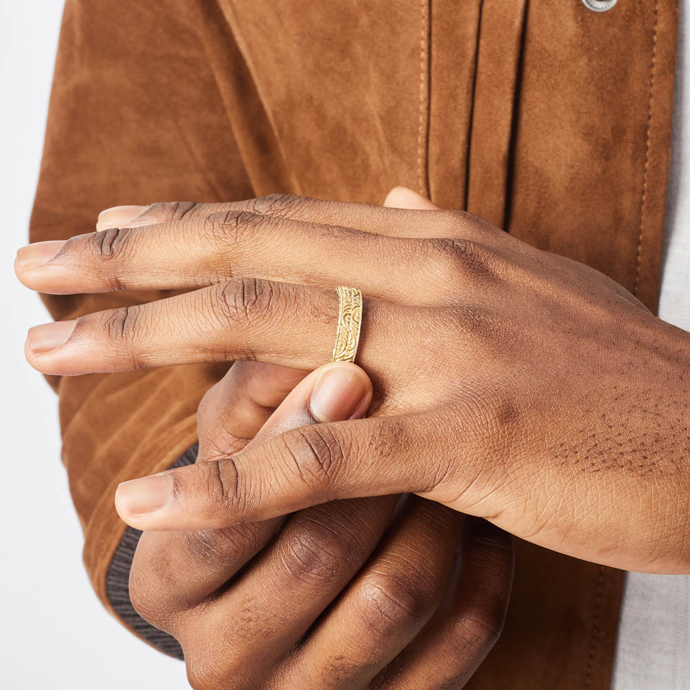 Signature Vintage Wedding Ring Ecksand