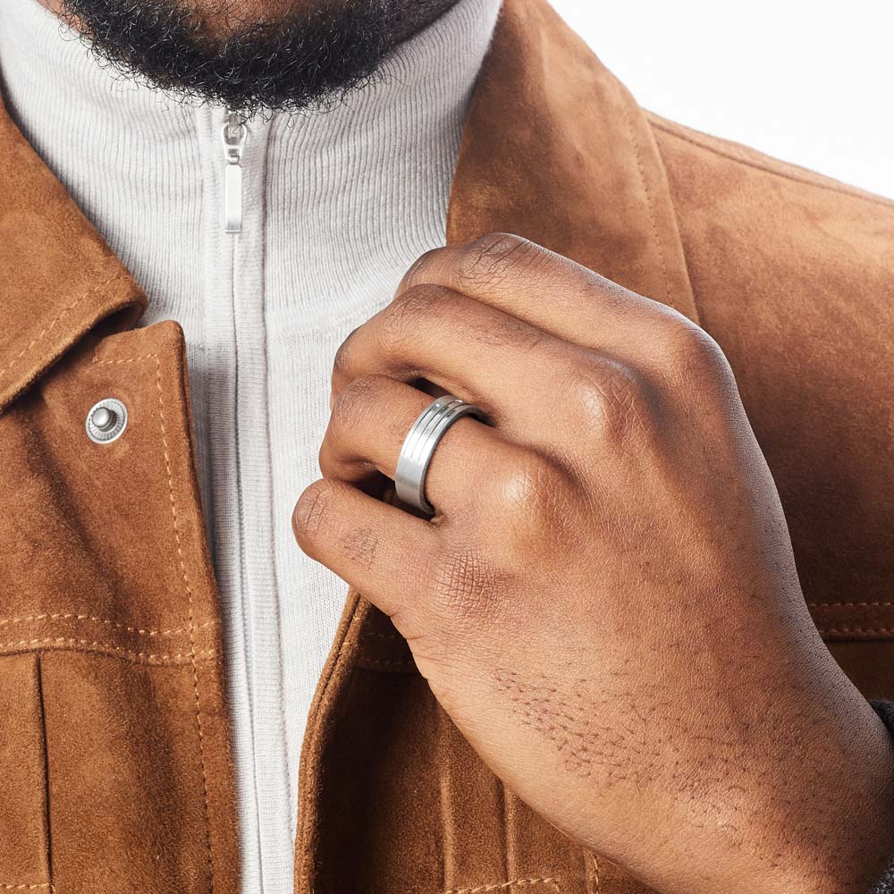Past Present Future Wedding Ring Ecksand